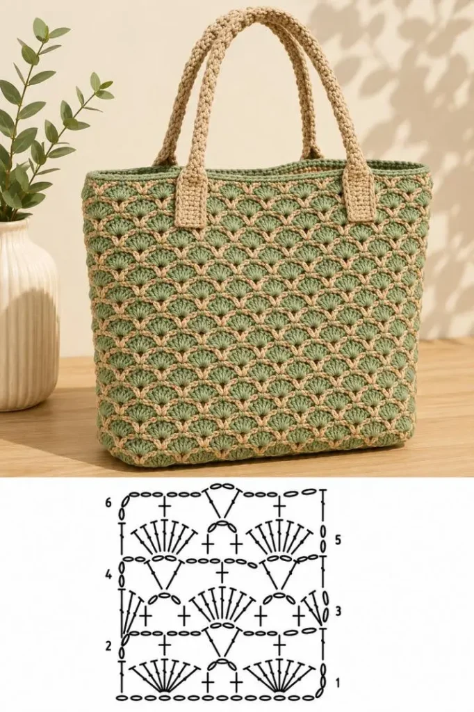 Häkeltaschen verkaufen – Tasche aus hochwertigem Garn gearbeitet