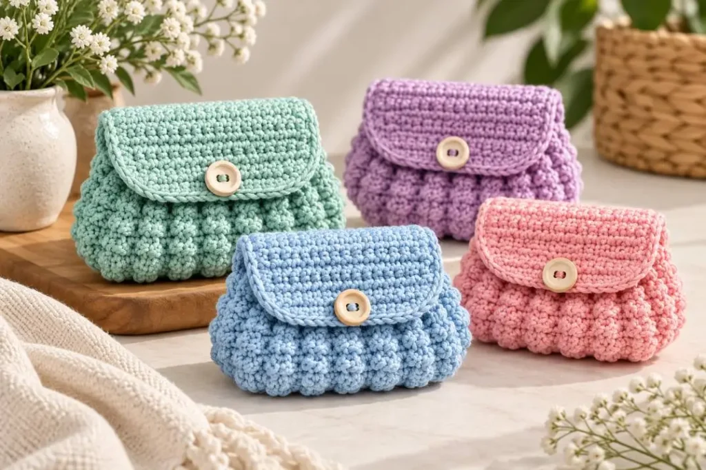 Mini Häkeltasche
