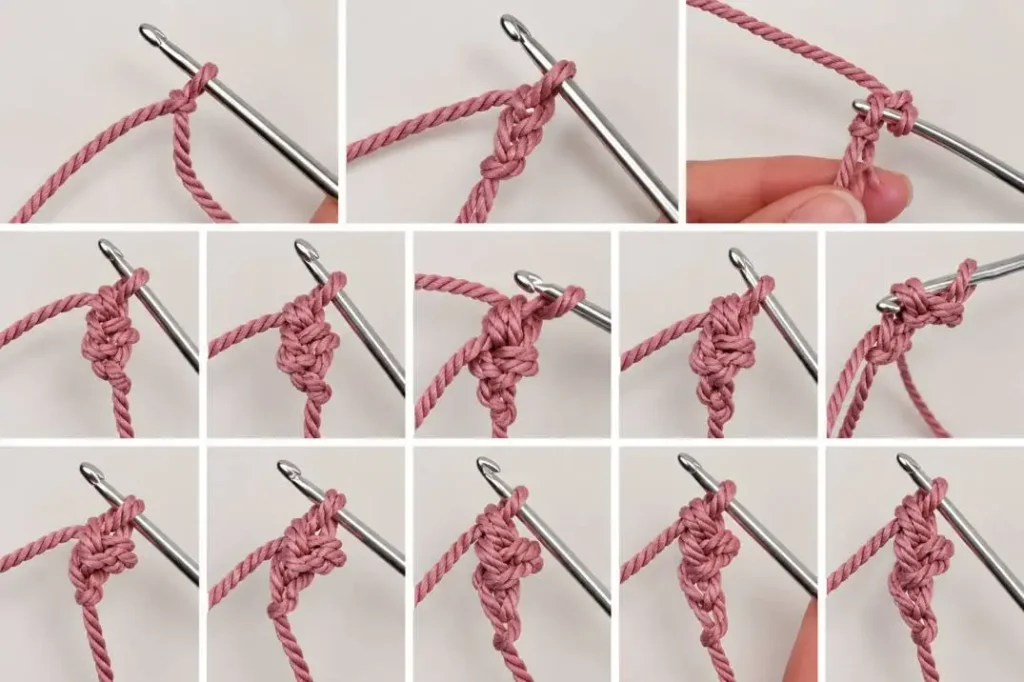 Handyhülle häkeln – Romanian-Cord-Trageriemen für die Handytasche