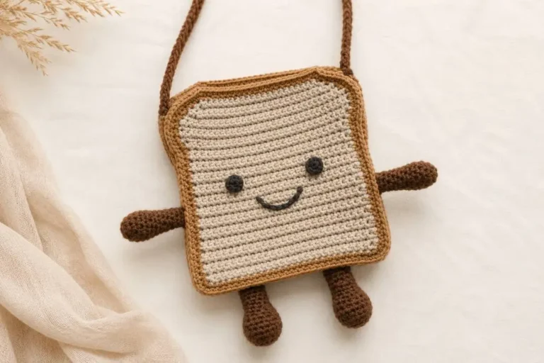 Toastie Brottasche häkeln