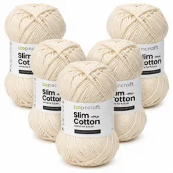 Loopncraft Slim Baumwollgarn 5 x 100 g